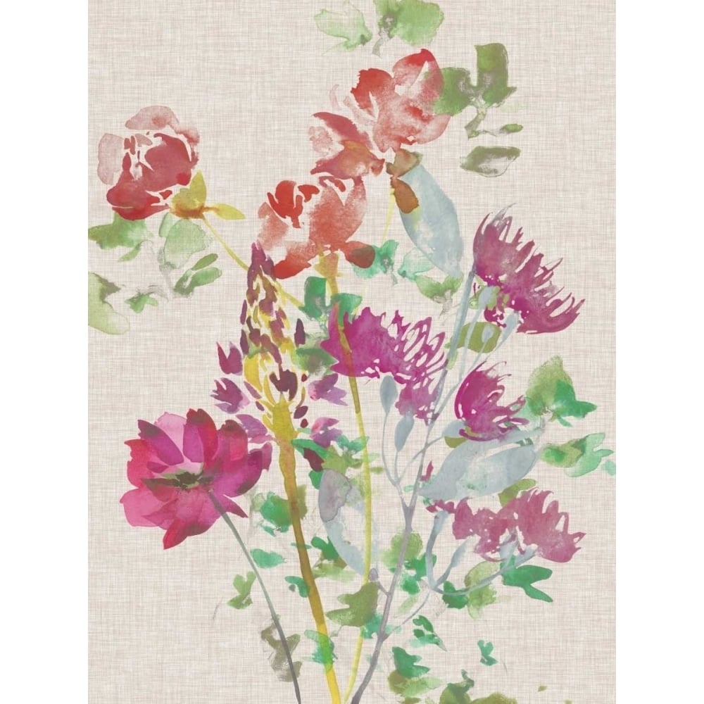 Linen Bouquet I Poster Print - Kiana Mosley-VARPDX152128GG Image 1