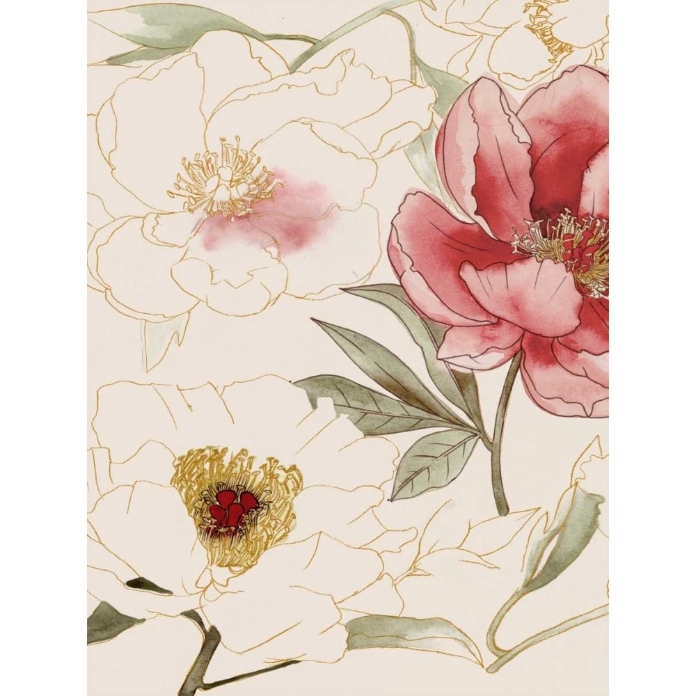 Unfinished Floral I Poster Print - Grace Popp-VARPDX152475GG Image 1