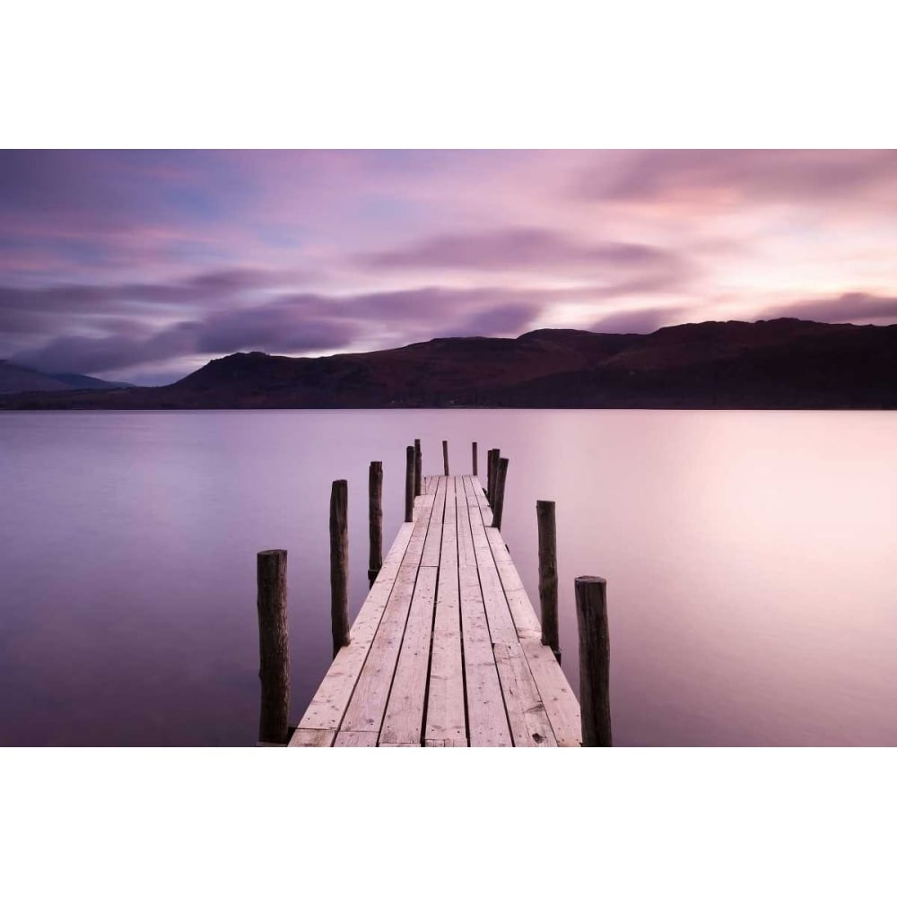 Brandlehow Bay Jetty-Derwenter Poster Print by Danita Delimont-VARPDX15262 Image 1