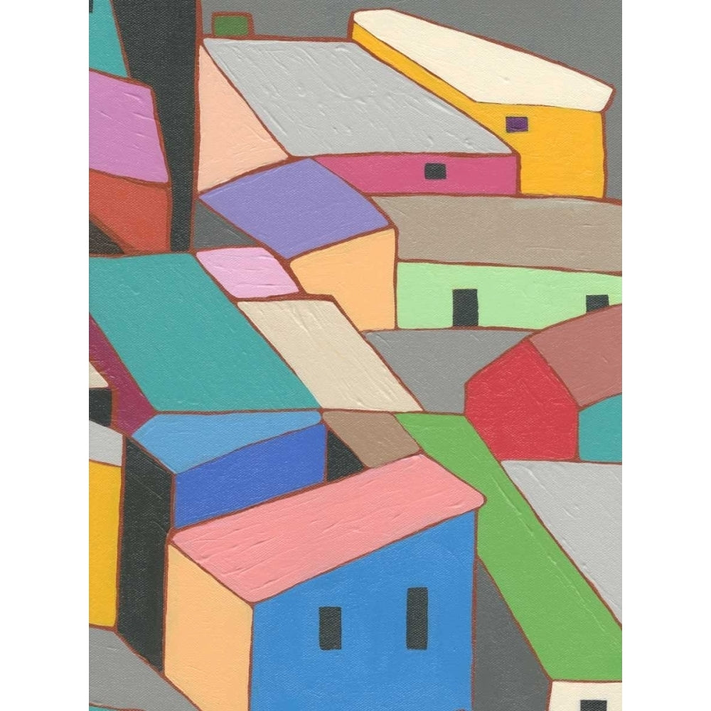 Rooftops in Color VII Poster Print - Nikki Galapon-VARPDX152783D Image 1