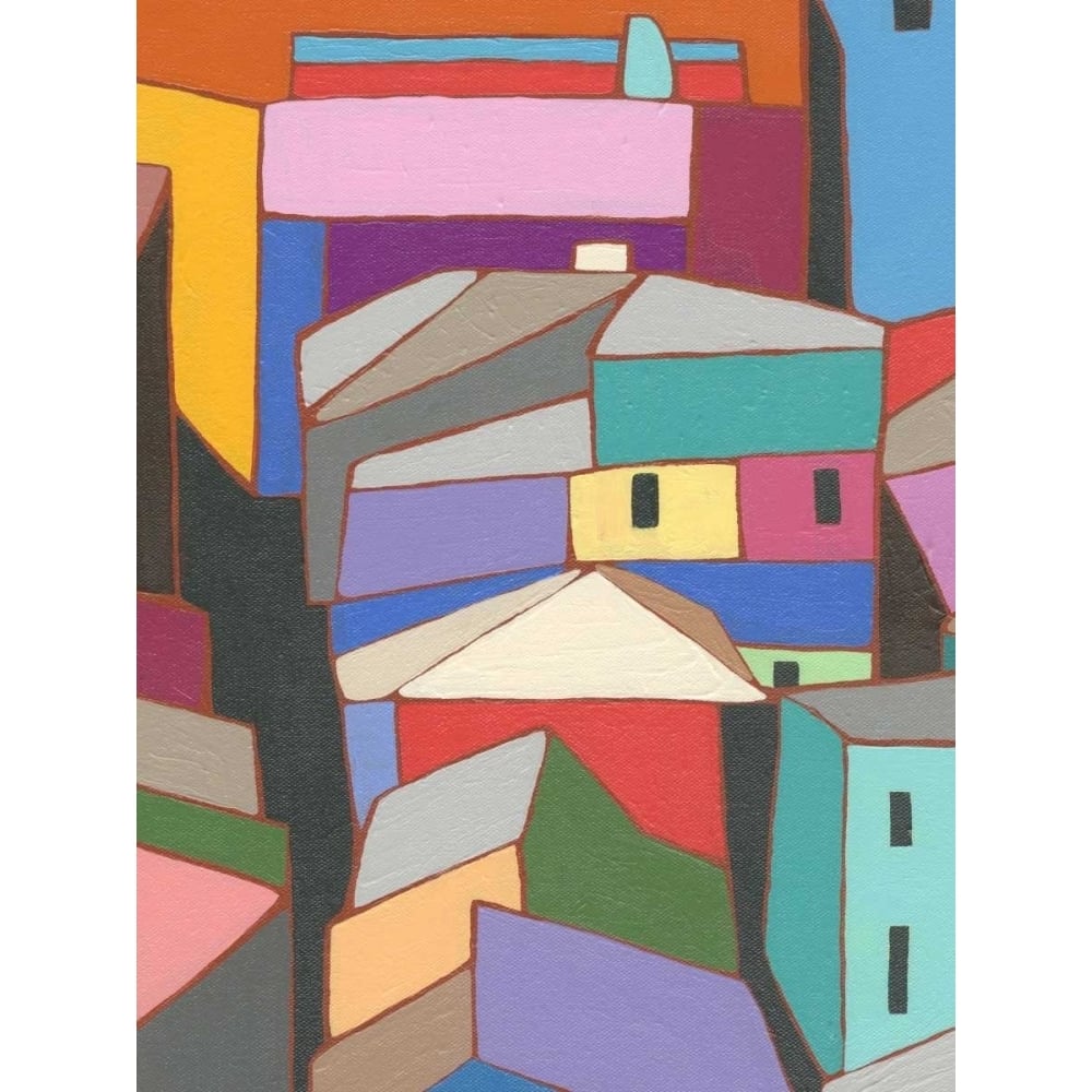 Rooftops in Color IX Poster Print - Nikki Galapon-VARPDX152785D Image 1