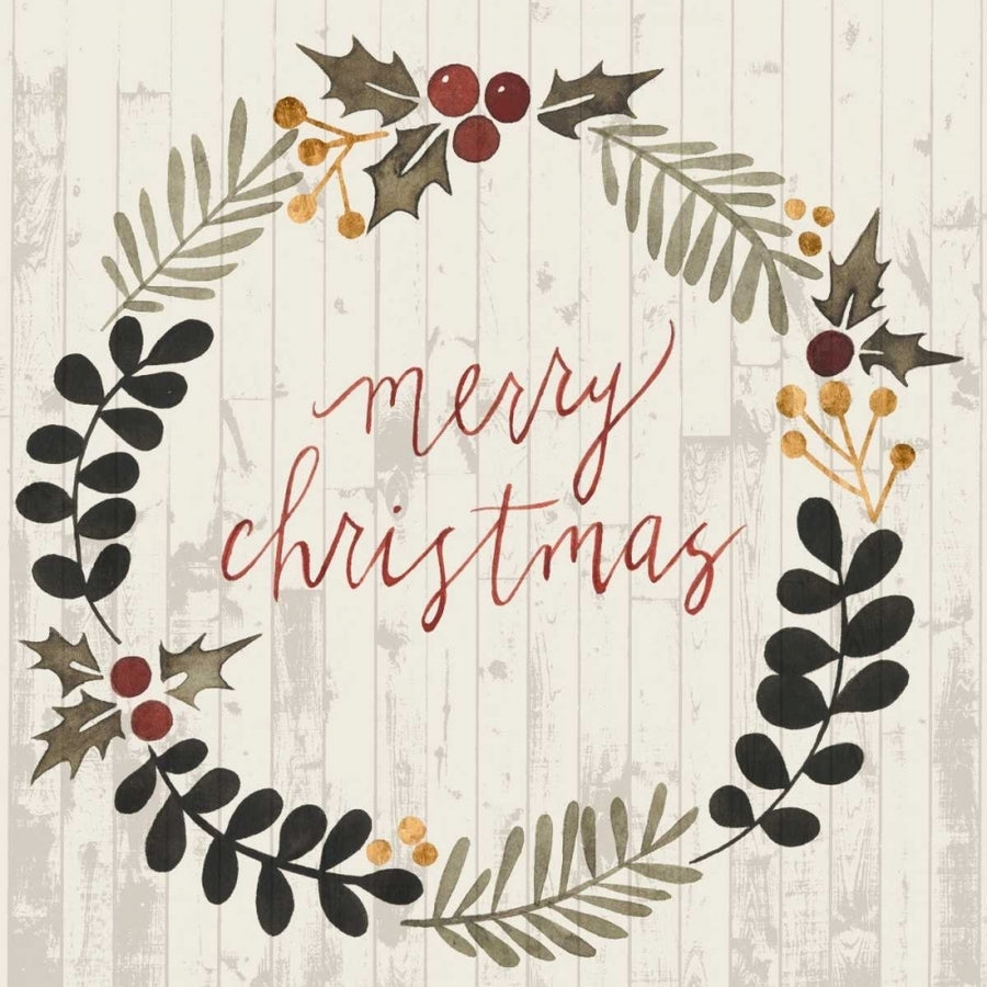 Rustic Christmas III Poster Print - Grace Popp-VARPDX153098D Image 1