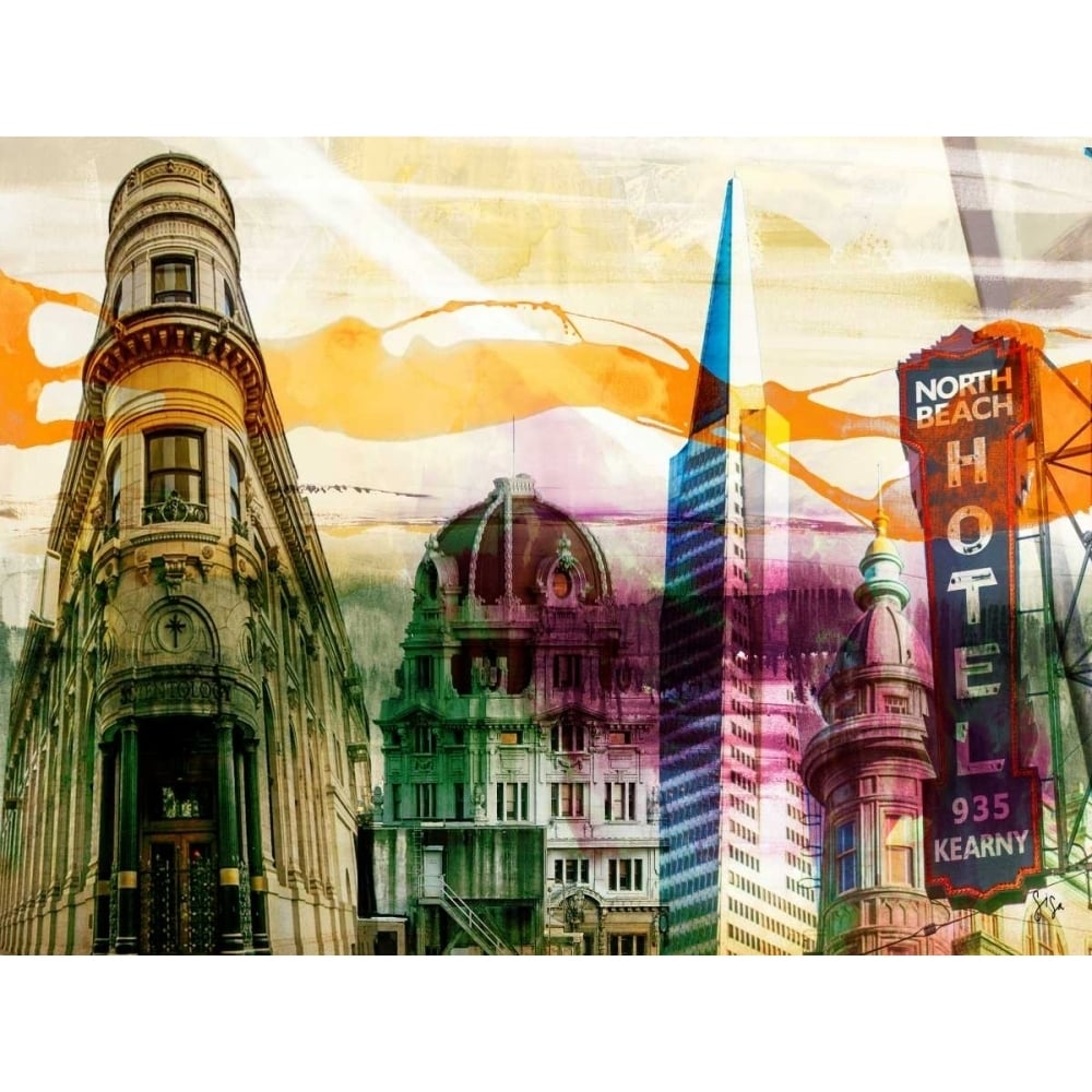 San Francisco Buildings II Poster Print - Sisa Jasper-VARPDX153158Z Image 1