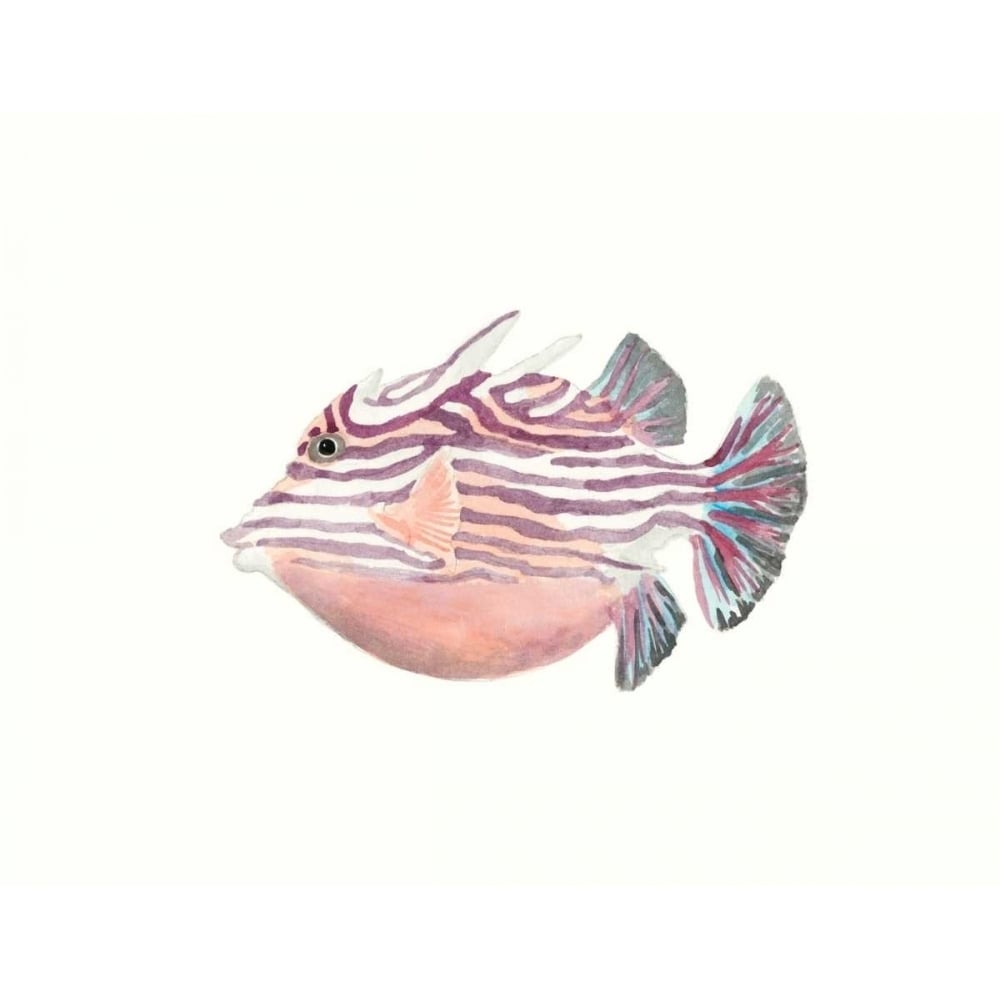 Watercolor Tropical Fish II Poster Print - Naomi McCavitt-VARPDX153183Z Image 1