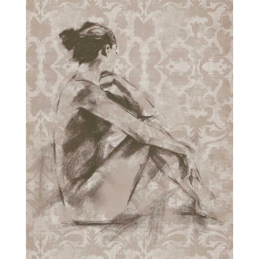 Figure with Damask I Poster Print - Ethan Harper-VARPDX153583GG Image 1