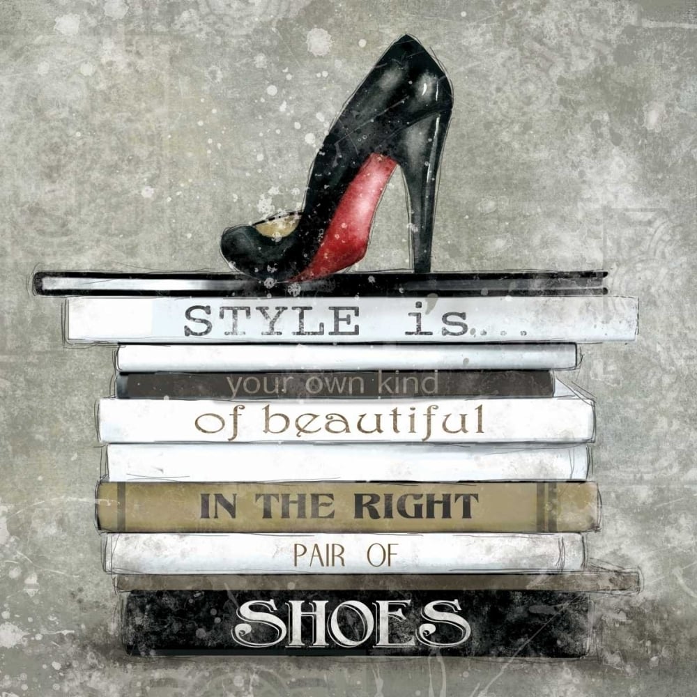 Style Is Poster Print by Carol Robinson-VARPDX15389 Image 2