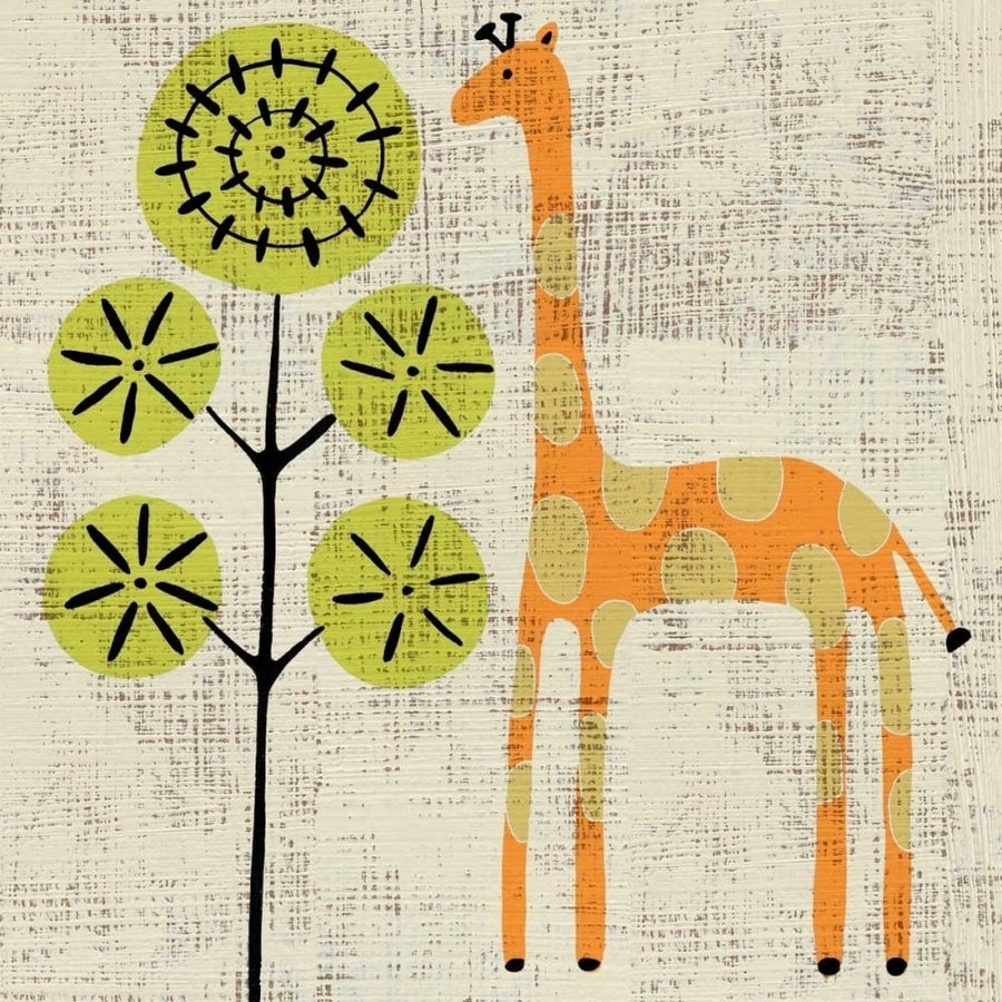 Adas Giraffe Poster Print - Chariklia Zarris-VARPDX154514D Image 1