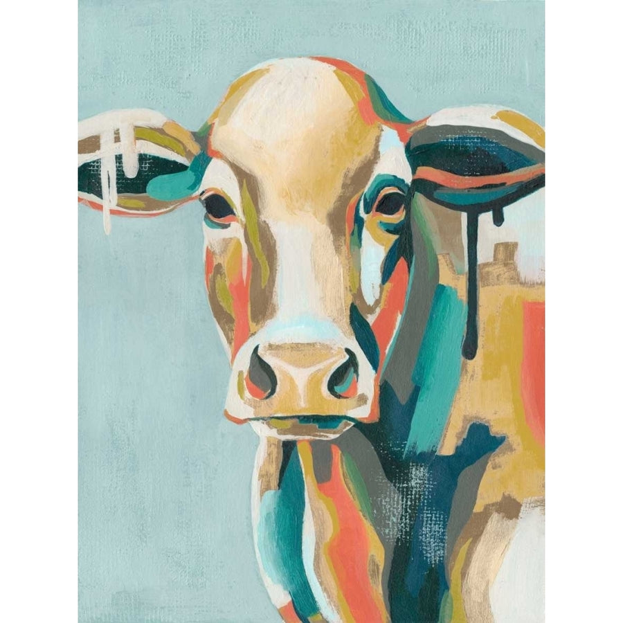 Colorful Cows I Poster Print - Grace Popp-VARPDX154583GG Image 1