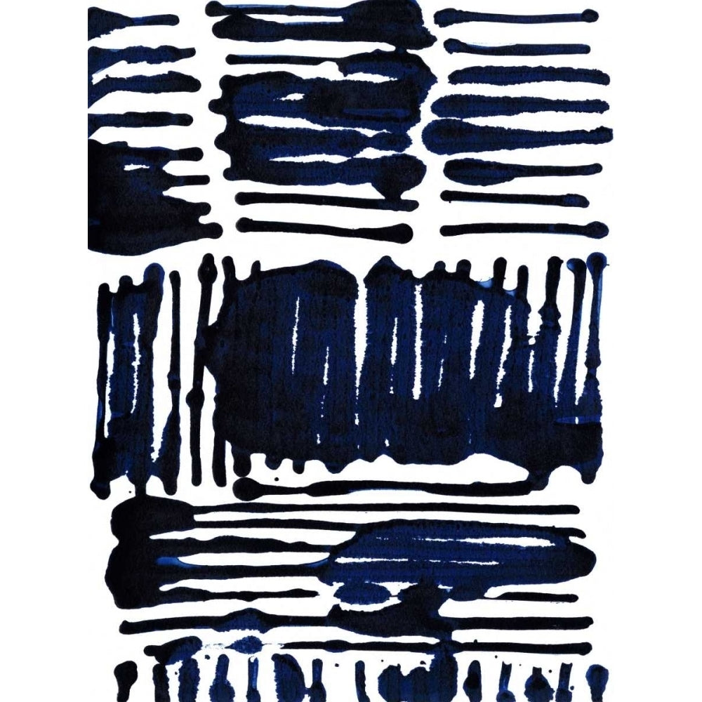 Indigo Stripes I Poster Print - Jodi Fuchs-VARPDX154629FN Image 1