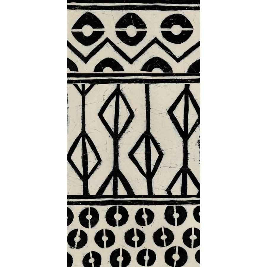 Tribal Pattern in Cream I Poster Print - June Erica Vess-VARPDX155299DEA Image 1