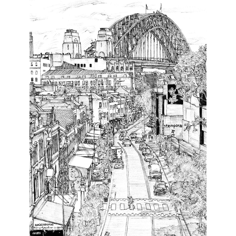 City in Black and White II Poster Print - Melissa Wang-VARPDX155565Z Image 1