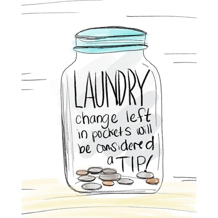 Laundry Tip Jar by Anna Quach-VARPDX15555 Image 1