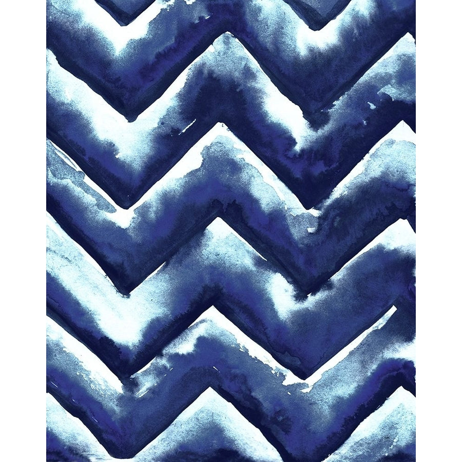 Shibori Zig Zag Poster Print by Elizabeth Medley-VARPDX15589B Image 1