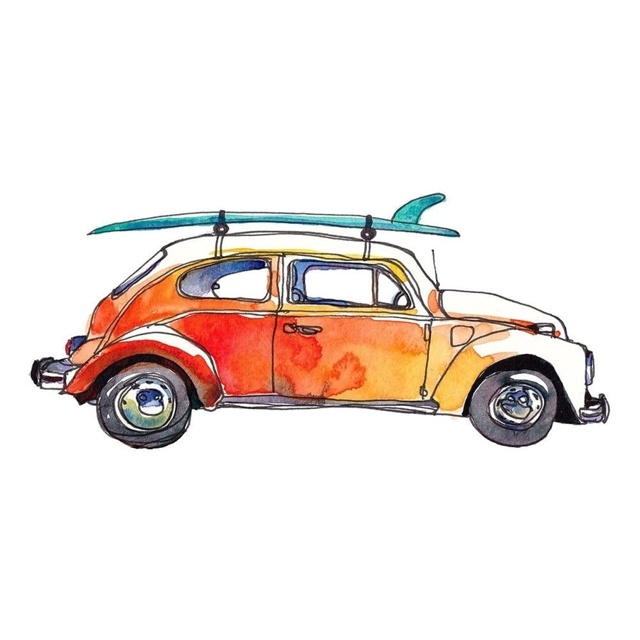 Surf Car V Poster Print - Paul McCreery-VARPDX155926Z Image 1