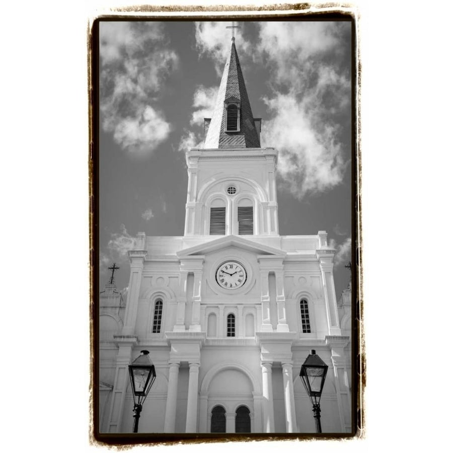 St. Louis Cathedral Jackson Square I Poster Print - Laura DeNardo-VARPDX155719F Image 1