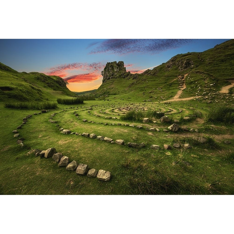 Scotland - Fairy Glen Poster Print - Jean Claude Castor-VARPDX1557542 Image 1