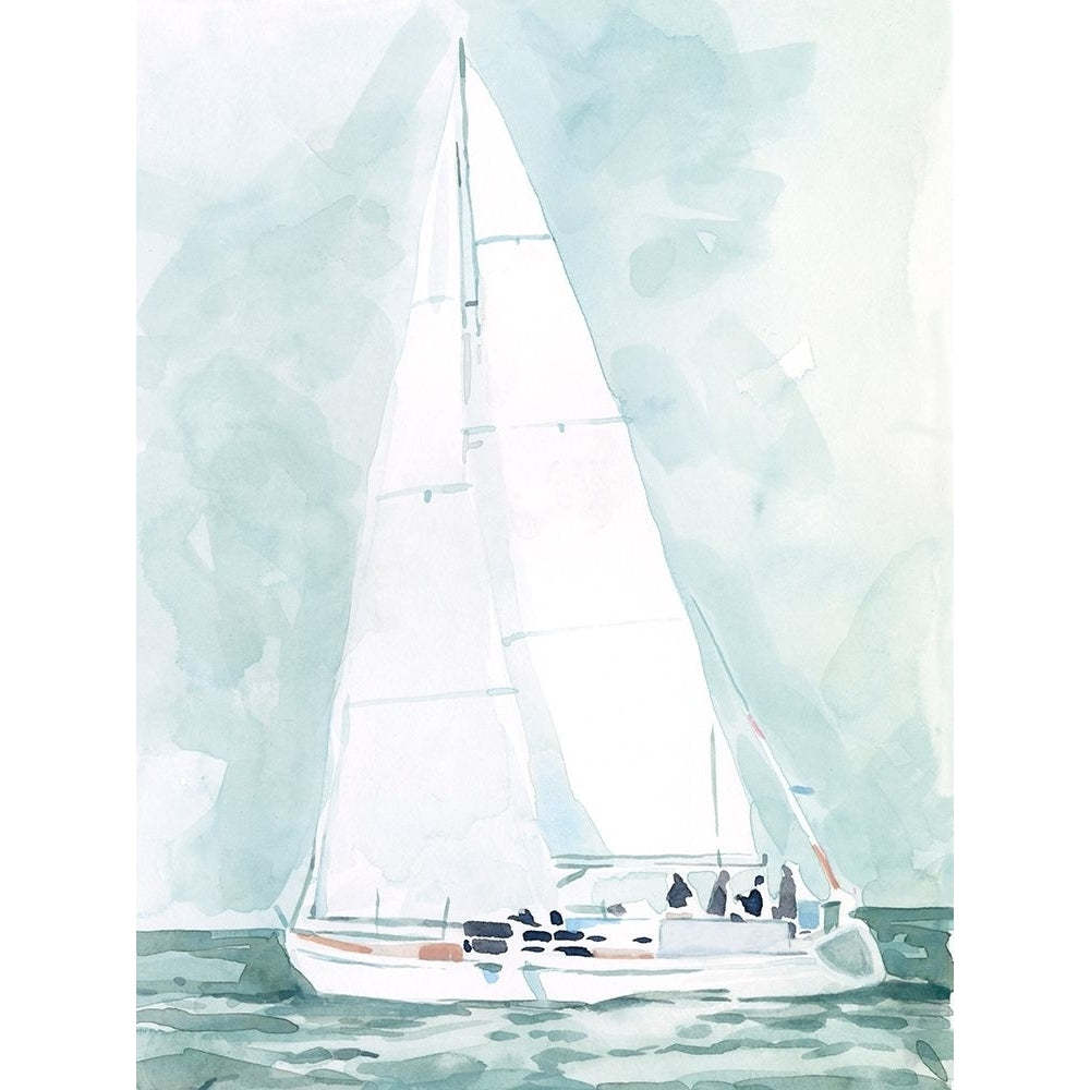 Soft Sailboat IV Poster Print - Emma Scarvey-VARPDX156196FN Image 1