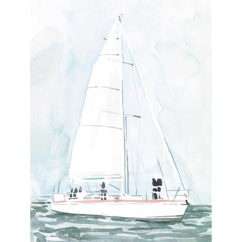 Soft Sailboat III Poster Print - Emma Scarvey-VARPDX156195FN Image 1