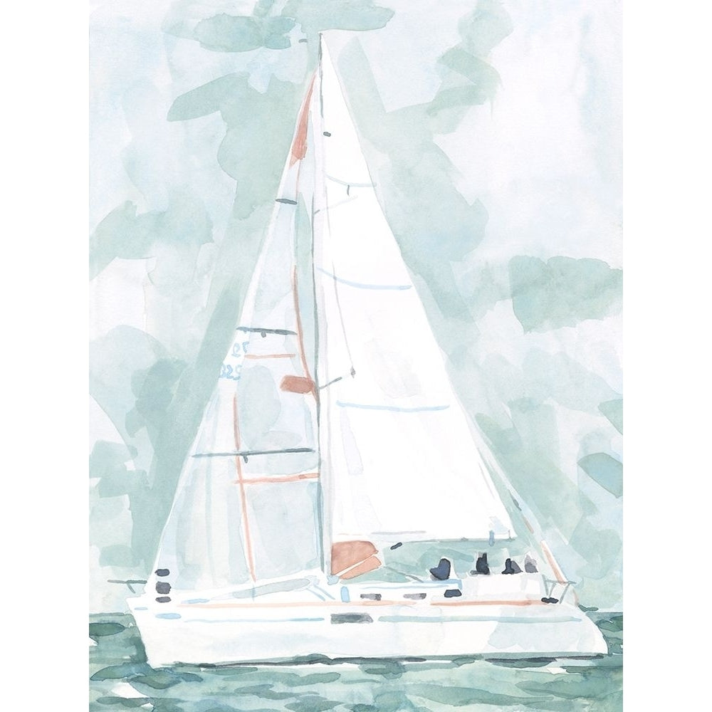 Soft Sailboat II Poster Print - Emma Scarvey-VARPDX156194FN Image 1