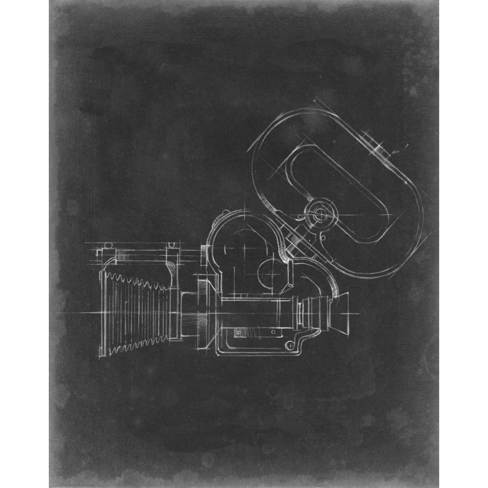 Camera Blueprint V Poster Print - Ethan Harper-VARPDX156393Z Image 1