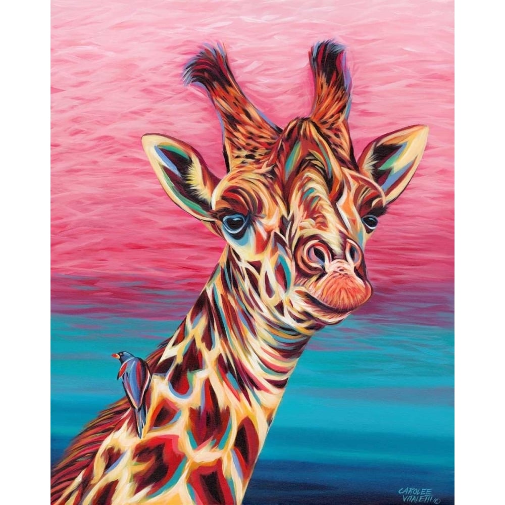 Sky High Giraffe I Poster Print - Carolee Vitaletti-VARPDX156059GG Image 1