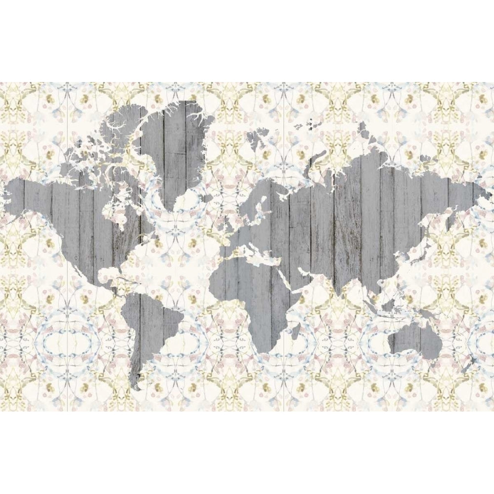 Flower Map III Poster Print - Jennifer Goldberger-VARPDX156784GG Image 1