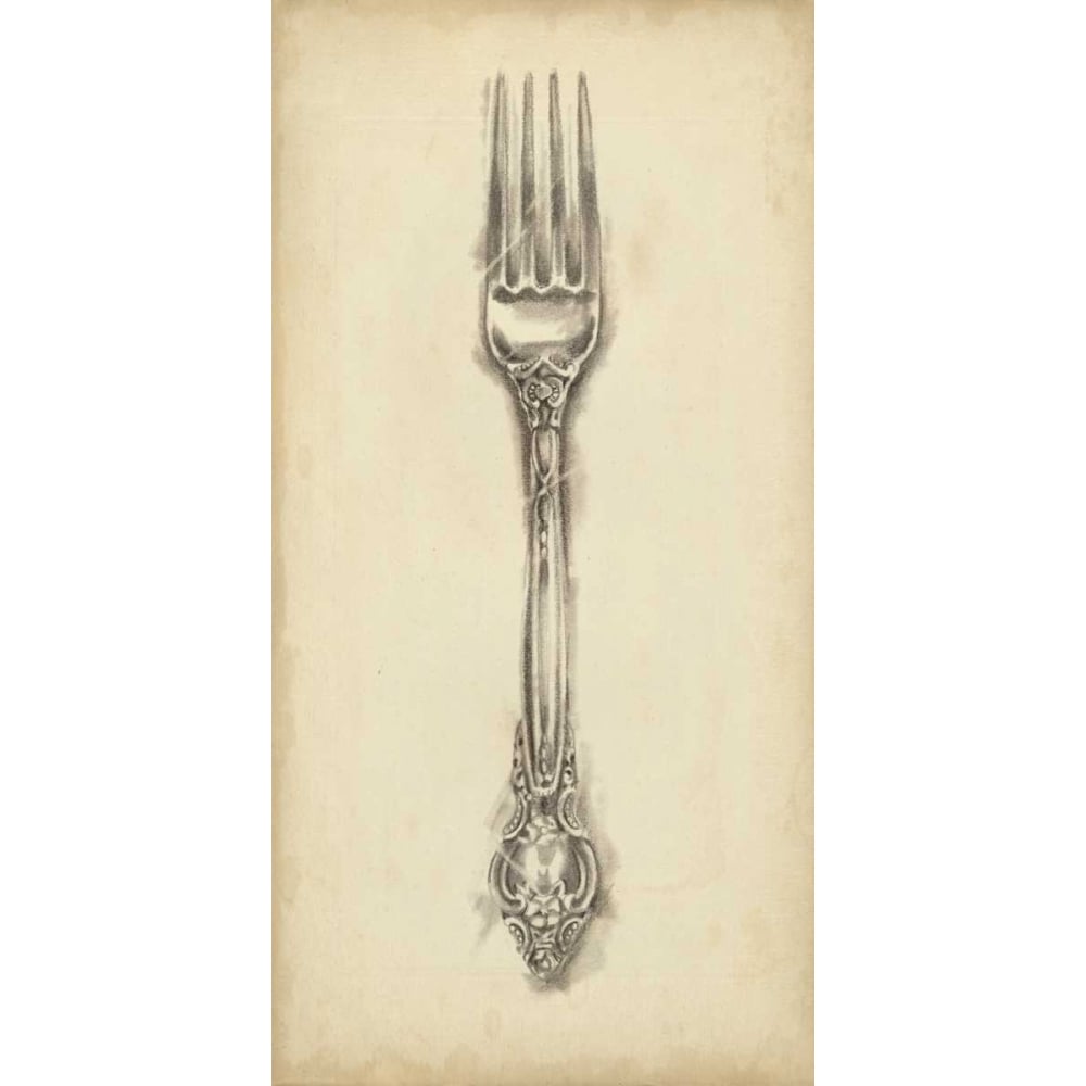 Ornate Cutlery I Poster Print - Ethan Harper-VARPDX156840D Image 1