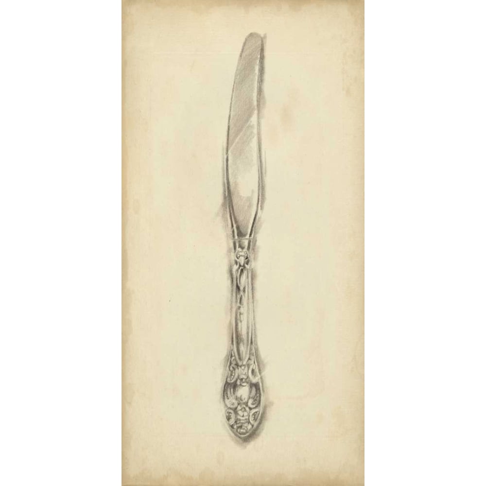 Ornate Cutlery III Poster Print - Ethan Harper-VARPDX156842D Image 1