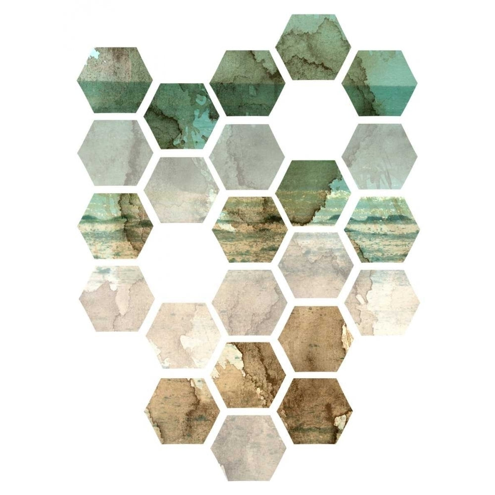 Hexocollage I Poster Print - Pam Ilosky-VARPDX156832D Image 1