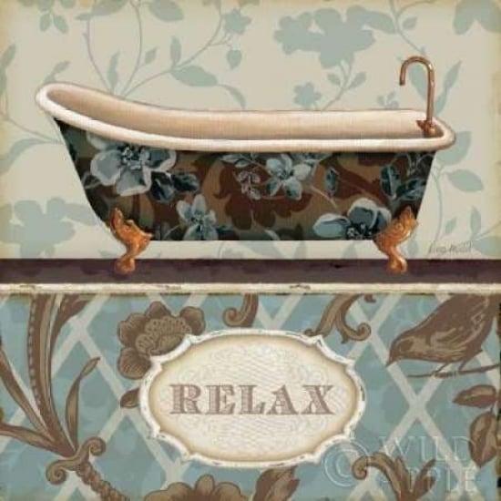 Bathroom Bliss I Poster Print by Lisa Audit-VARPDX1569 Image 1