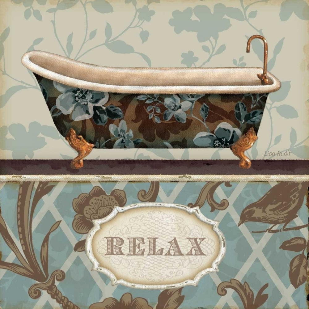 Bathroom Bliss I Poster Print by Lisa Audit-VARPDX1569 Image 2