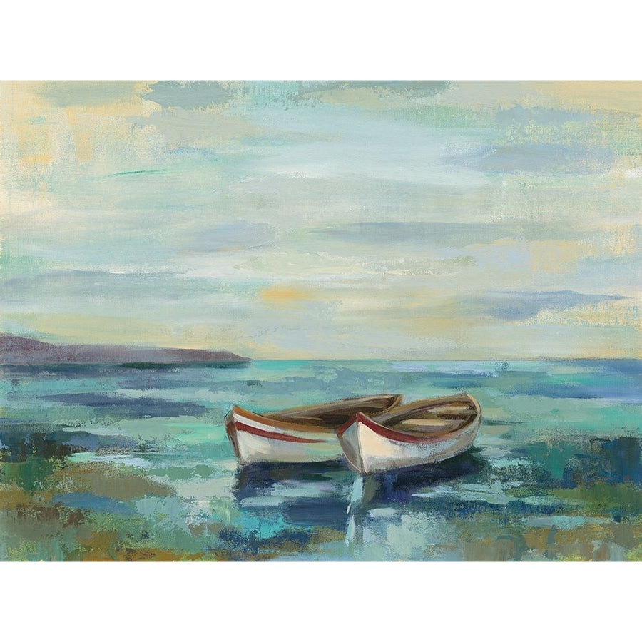 Boats at the Beach Poster Print - Silvia Vassileva-VARPDX15701 Image 1