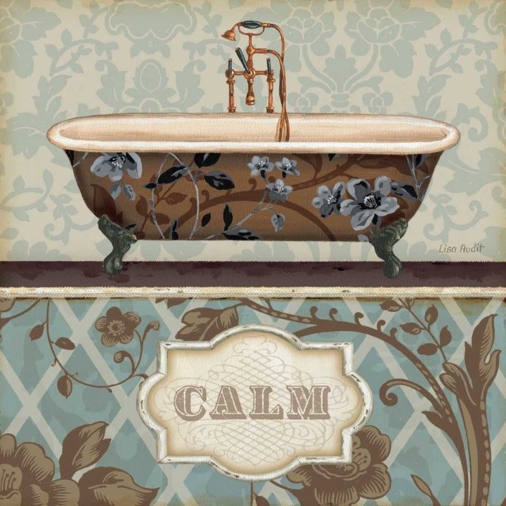 Bathroom Bliss II Poster Print by Lisa Audit-VARPDX1570 Image 2