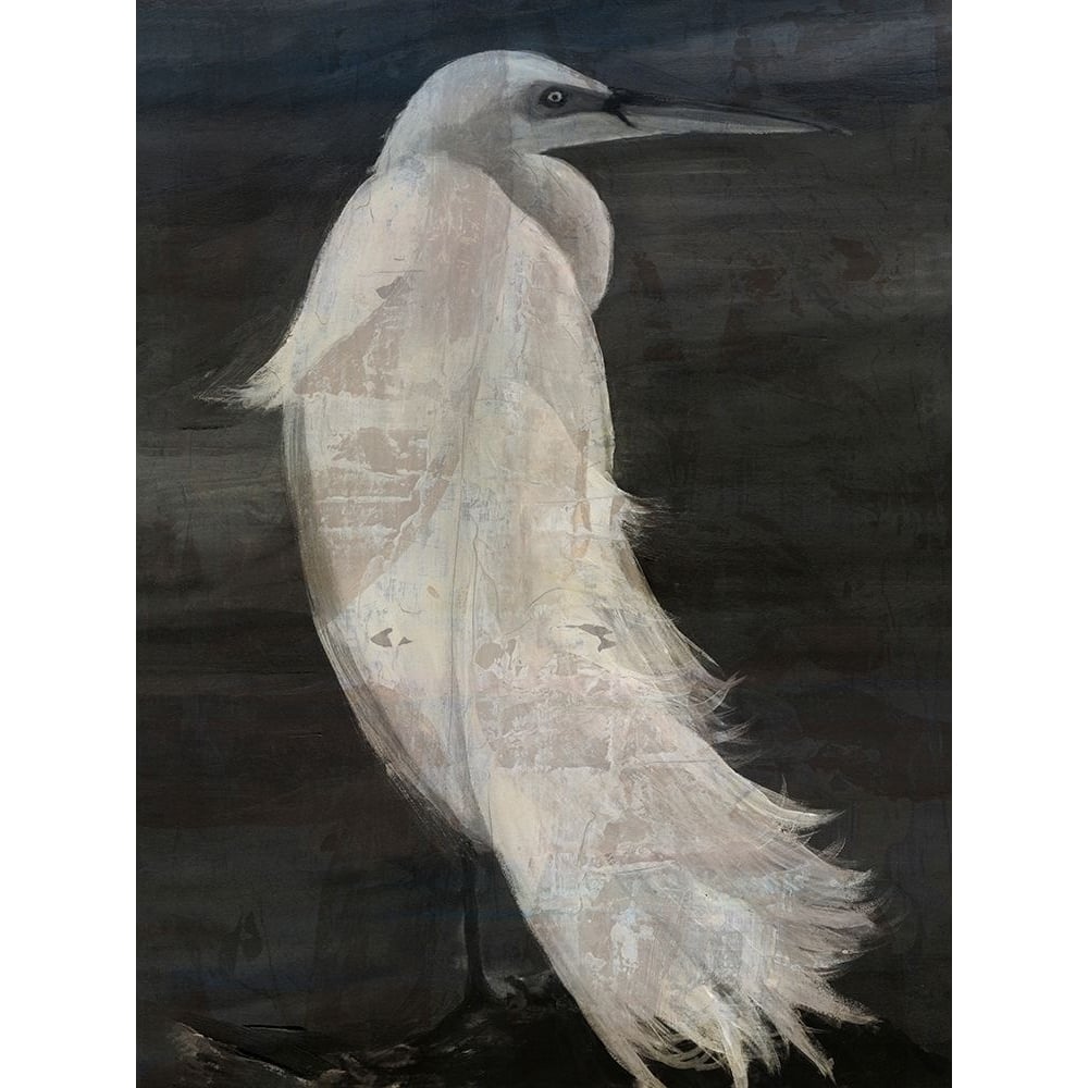 Textured Egret II Poster Print - Design Studio Stellar-VARPDX157807Z Image 1