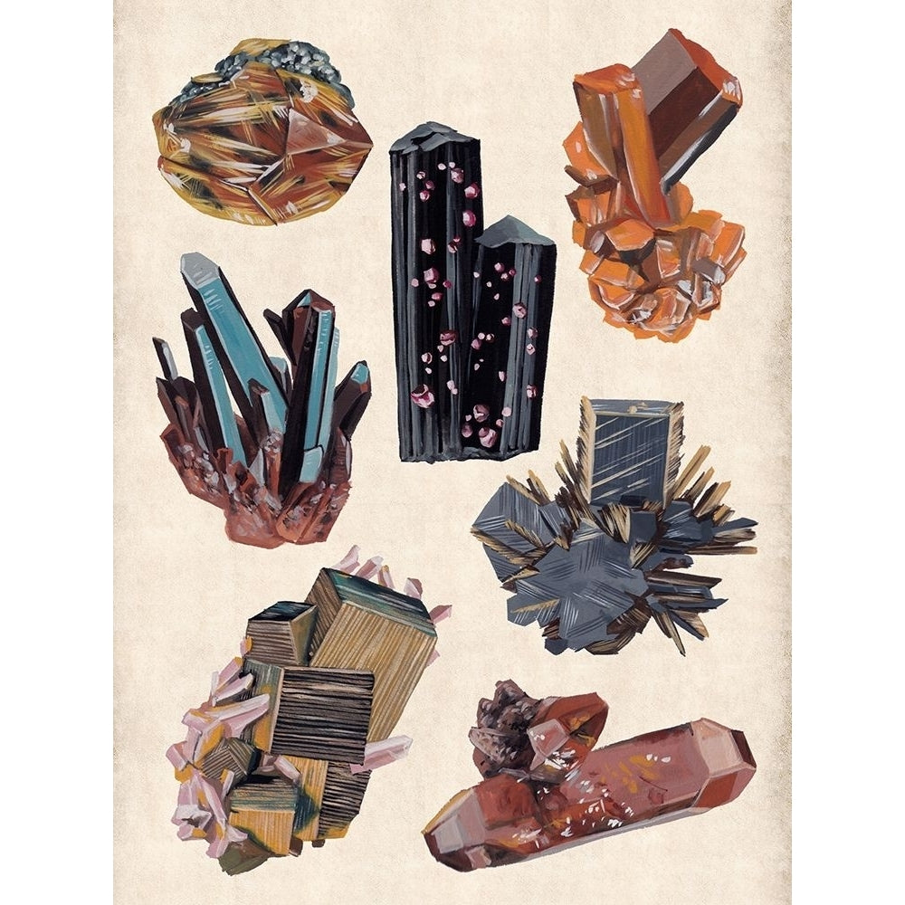 Vintage Minerals I Poster Print - Melissa Wang-VARPDX158137Z Image 1