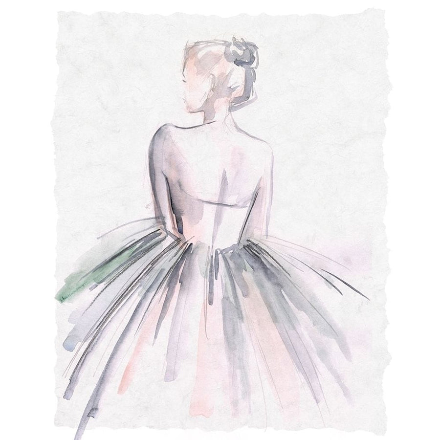 Watercolor Ballerina I Poster Print - Jennifer Paxton Parker-VARPDX158109Z Image 1