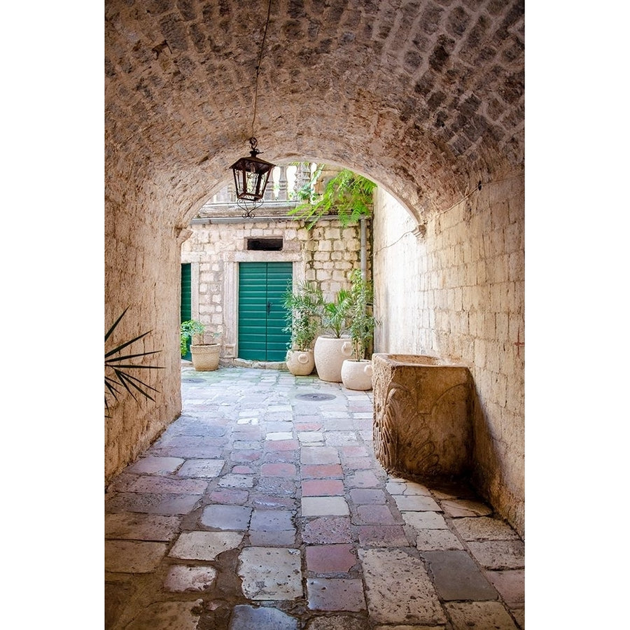 Enchanting Passageway - Kotor Montenegro Poster Print - Laura DeNardo-VARPDX158854Z Image 1