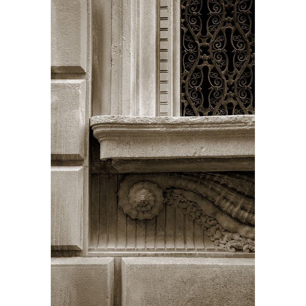 Architecture Detail in Sepia I Poster Print - Laura DeNardo-VARPDX158866Z Image 1