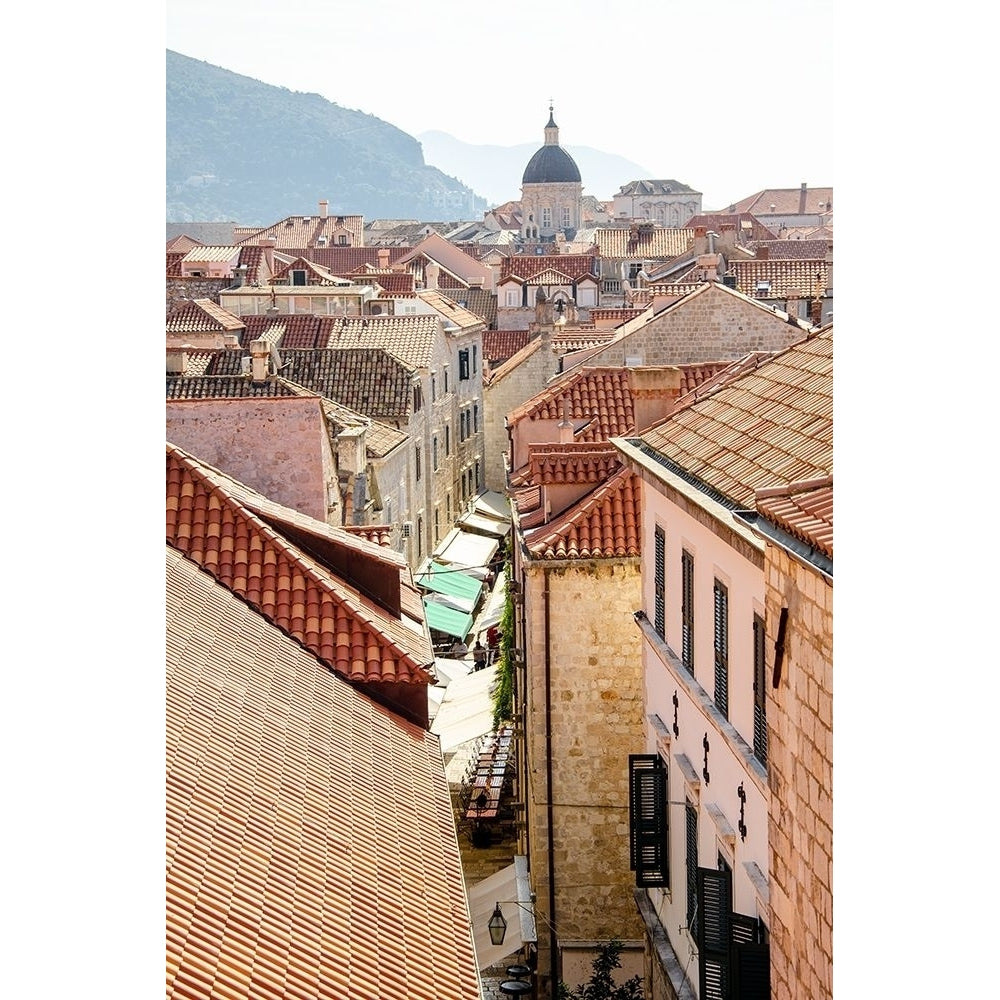 Rooftops - Dubrovnik Croatia Poster Print - Laura DeNardo-VARPDX158857Z Image 1