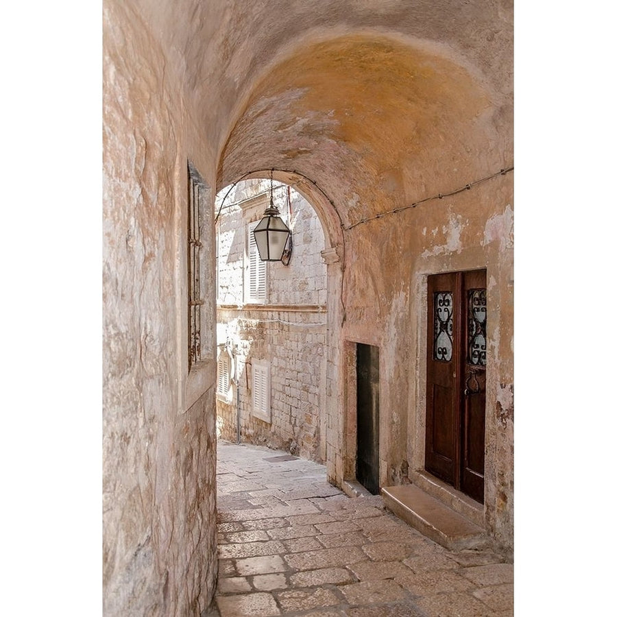 Quiet Passageway - Kotor Montenegro Poster Print - Laura DeNardo-VARPDX158855Z Image 1