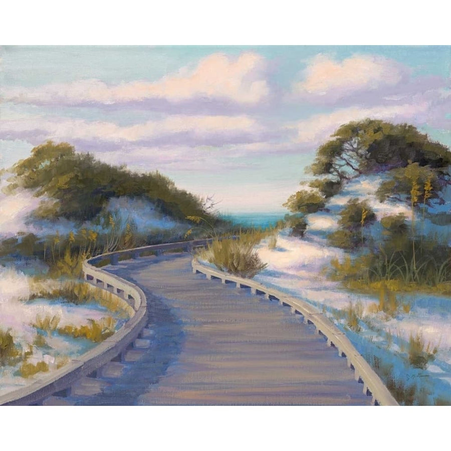 Boardwalk at The Beach Poster Print by Jill Schultz McGannon-VARPDX158SCH1205 Image 1