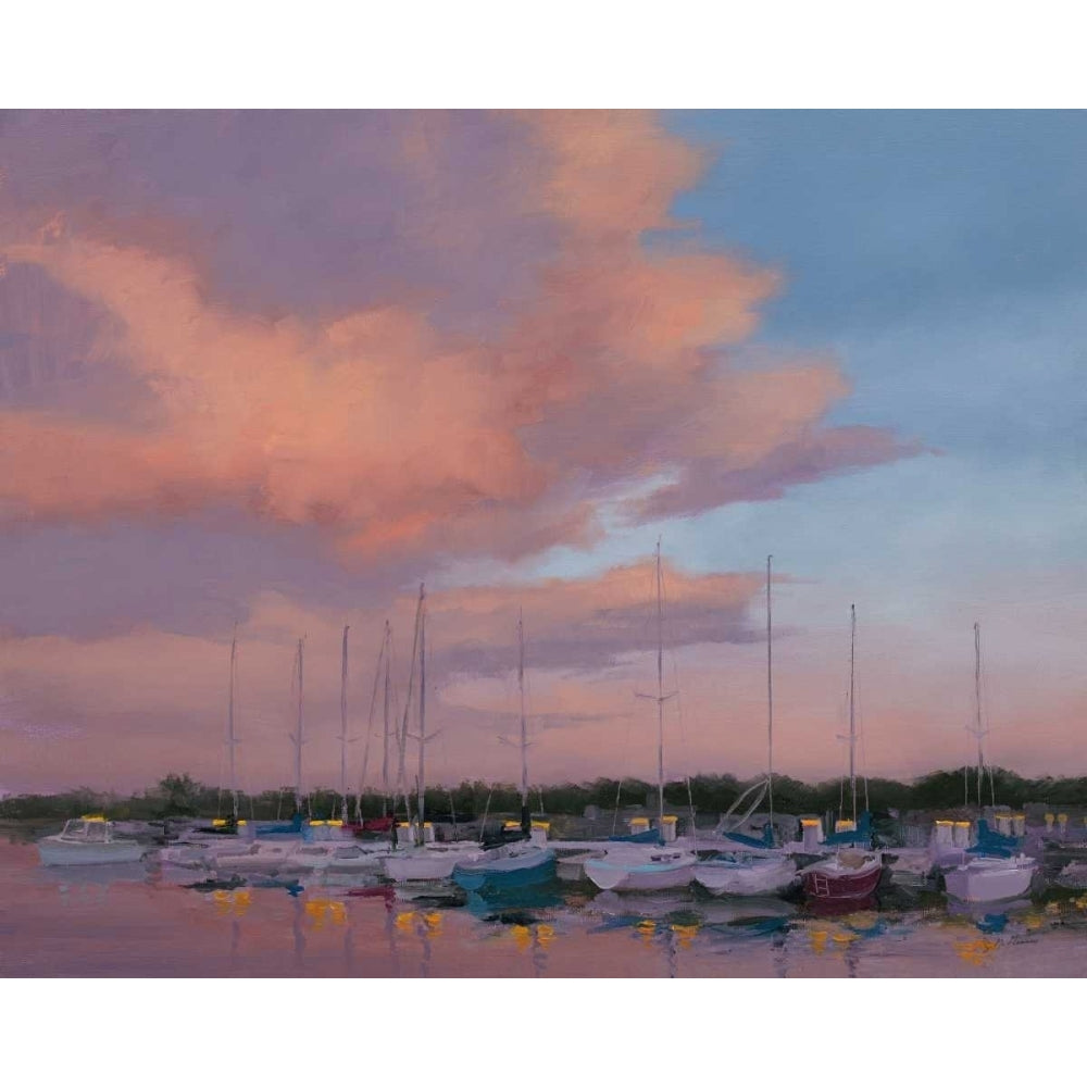 Marina Sunset Poster Print by Jill Schultz McGannon-VARPDX158SCH1206 Image 1