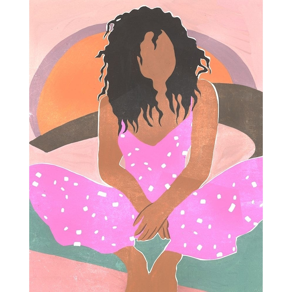 Curly Lady IV Poster Print - Melissa Wang-VARPDX159140Z Image 1