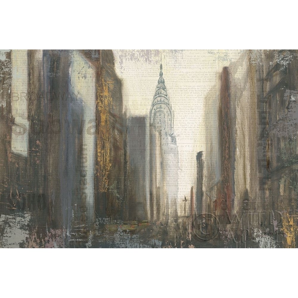 Urban Movement I NY Neutral Crop Poster Print by Myles Sullivan-VARPDX16052 Image 1