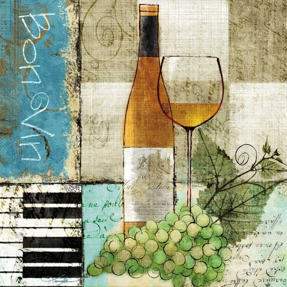 Bon Vin Poster Print by Keith Mallett-VARPDX16064 Image 2