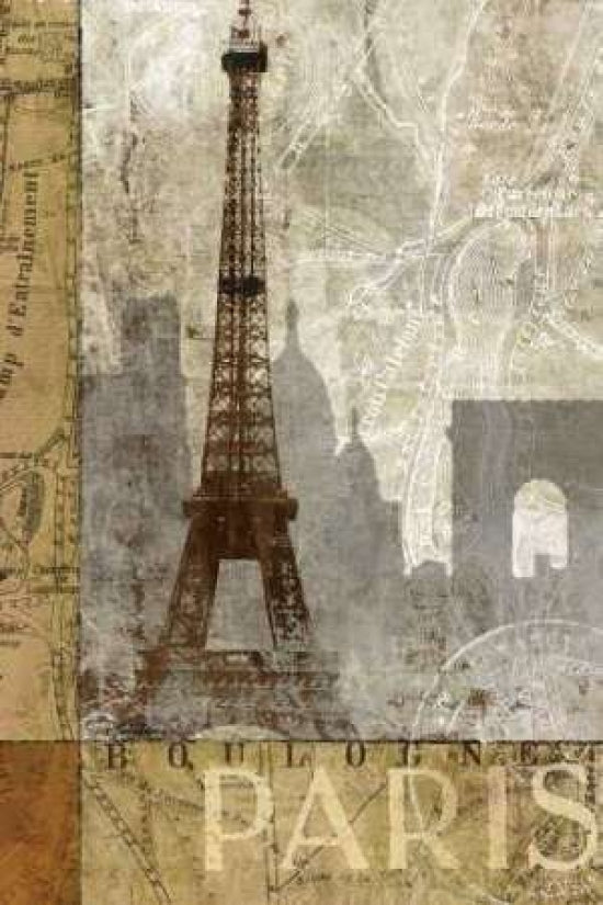 April in Paris Poster Print by Keith Mallett-VARPDX16061 Image 1