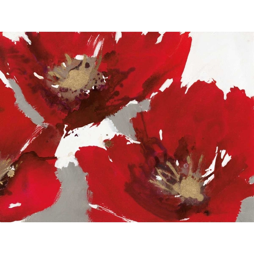 Red Poppy Forrest II Poster Print by Natasha Barnes-VARPDX16075 Image 1