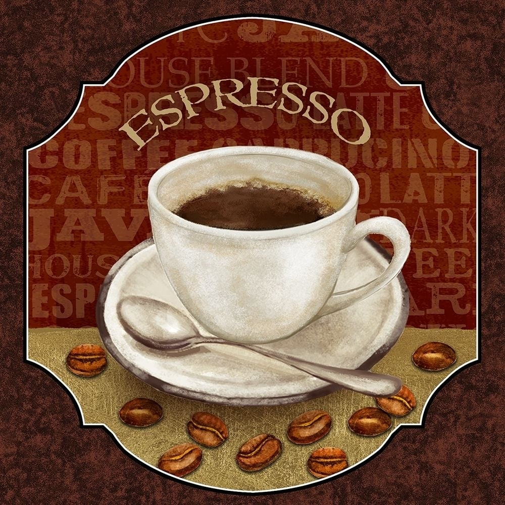 Coffee Illustration IV Poster Print - Abby White-VARPDX160778D Image 1