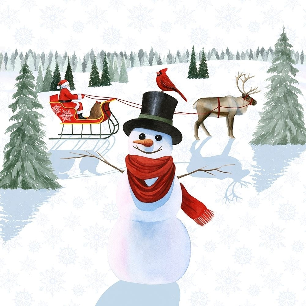 Santas Snowmen II Poster Print - Grace Popp-VARPDX160990D Image 1