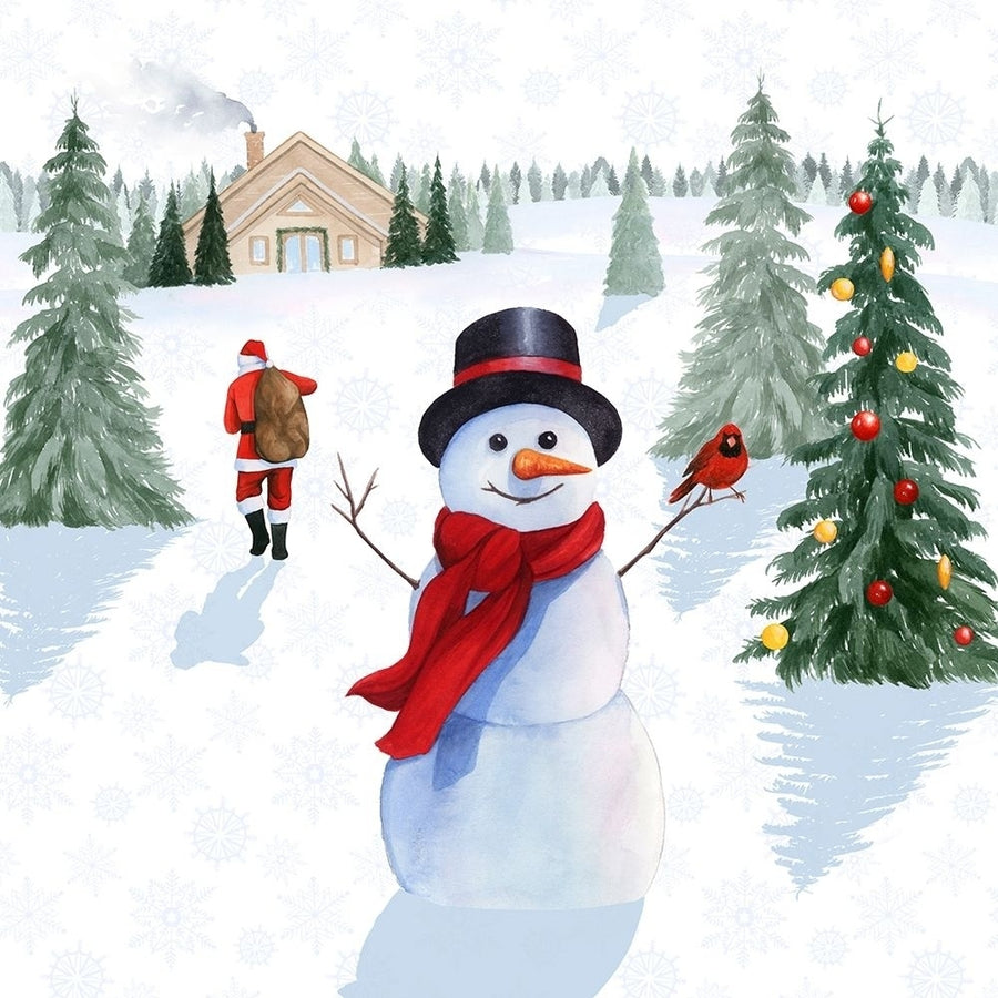 Santas Snowmen I Poster Print - Grace Popp-VARPDX160989D Image 1